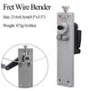 Zinc Alloy Fret Wire Bender Guitar Bending Straighten Fretwire Tool Adjustable Radius Luthier Tool