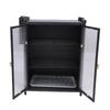Kitchen Countertop Dish Storage Cabinet 3 Tier Dish Rack Space Saving Multifunctional Large Storage Shelf Organizer