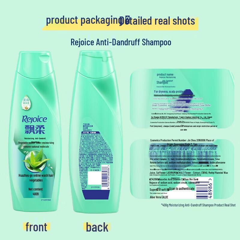 Rejoice Moisturizing Anti-Dandruff Shampoo Twin Pack