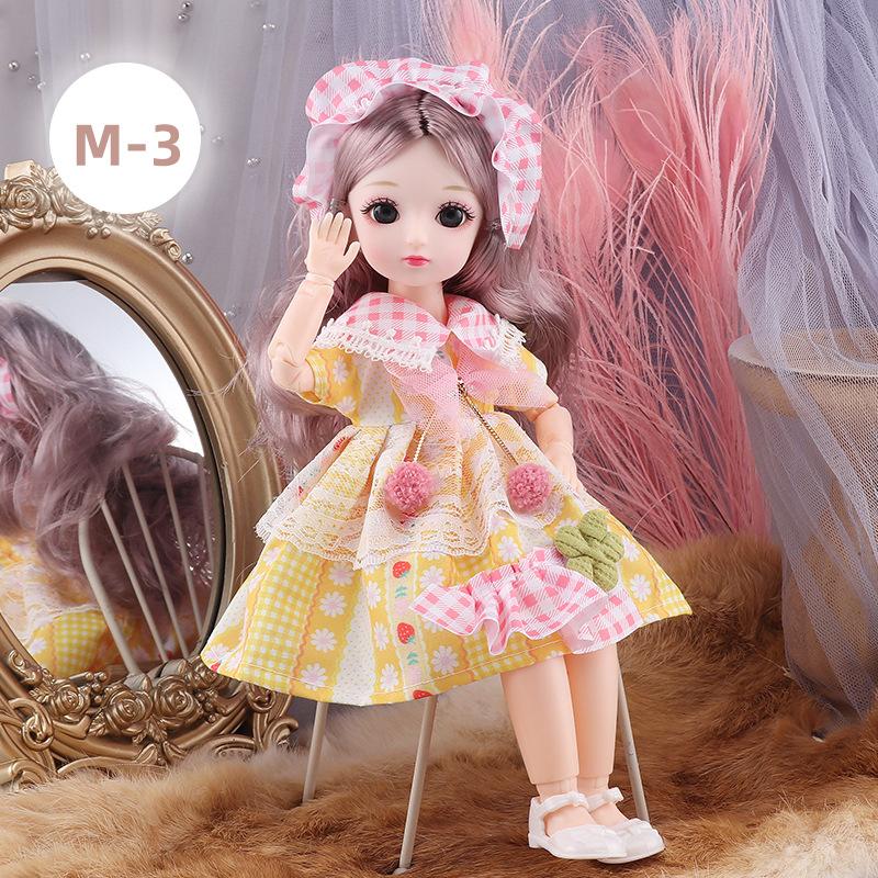30cm Lori Doll Girl Simulation Princess Toy 23 Joint 6 Points BJD Doll Dress-up Birthday Gift