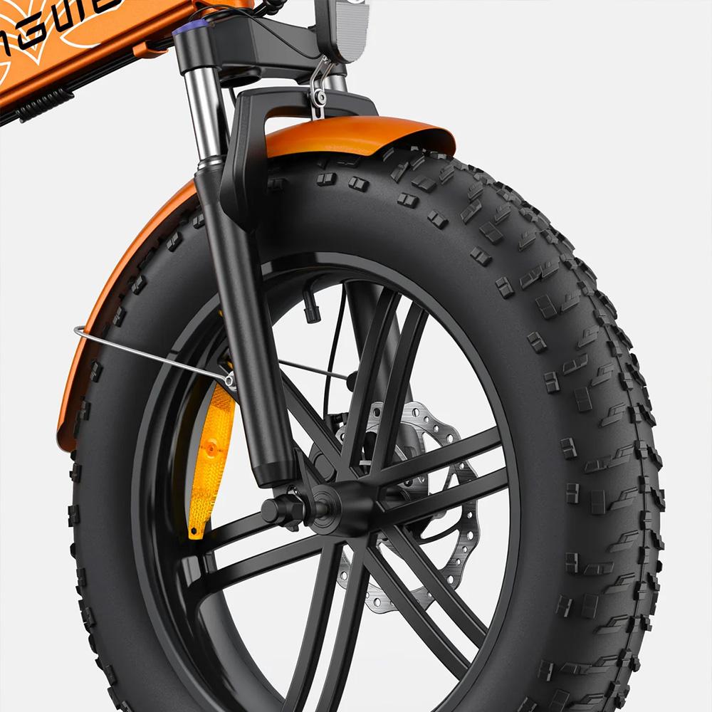 Elektrofahrrad ENGWE EP-2 BOOST 250W Motor 20" dicker Reifen E-Bike für Erwachsene Höchstgeschwindigkeit 25 km/h Faltbares E-Bike 48V 13AH 7 Gänge Maximale Belastung 150 kg