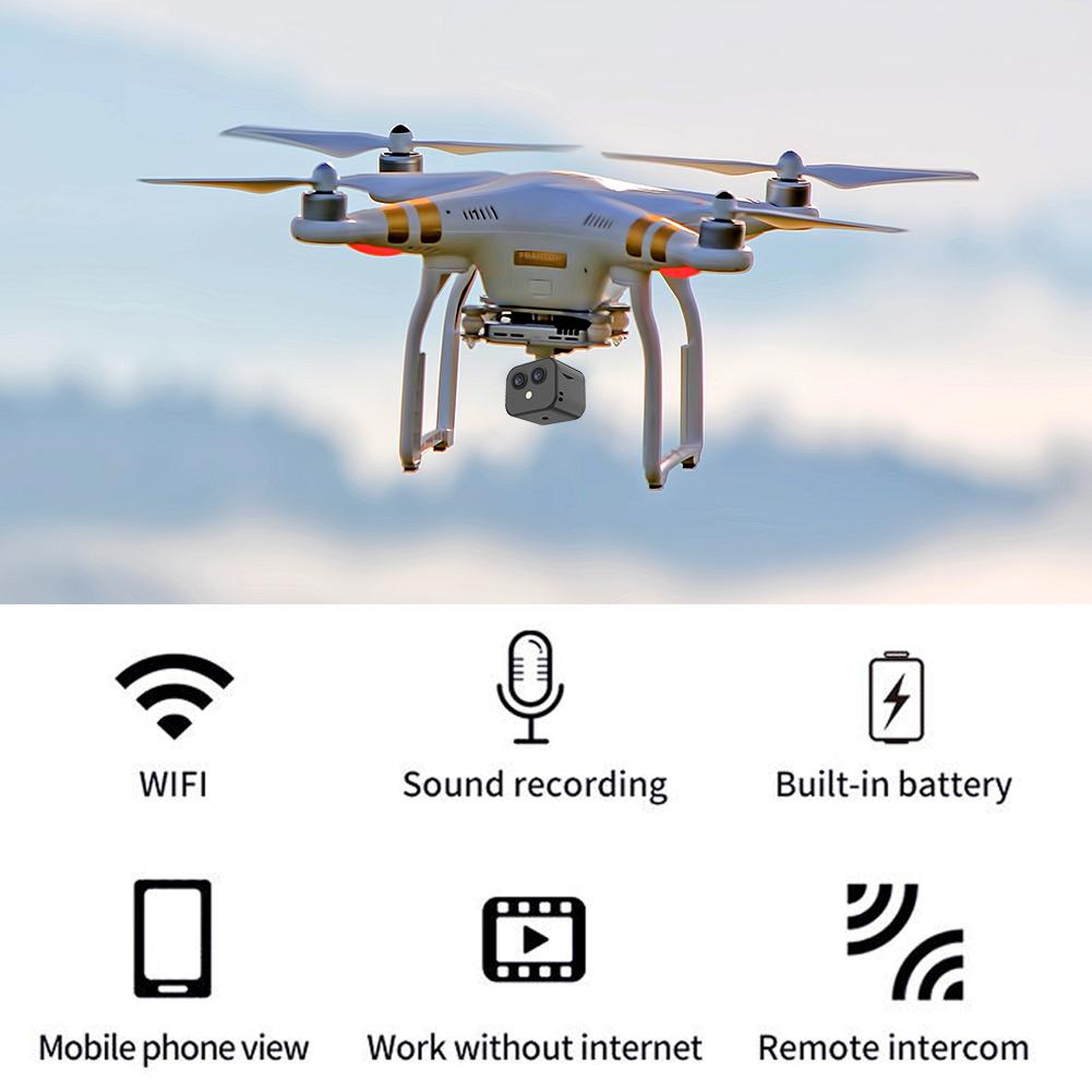 WiFi Mini Camera Wireless Camera Voice Video Recorder 4K HD Motion Detection Security Night Vision Monitoring Camera Remote View