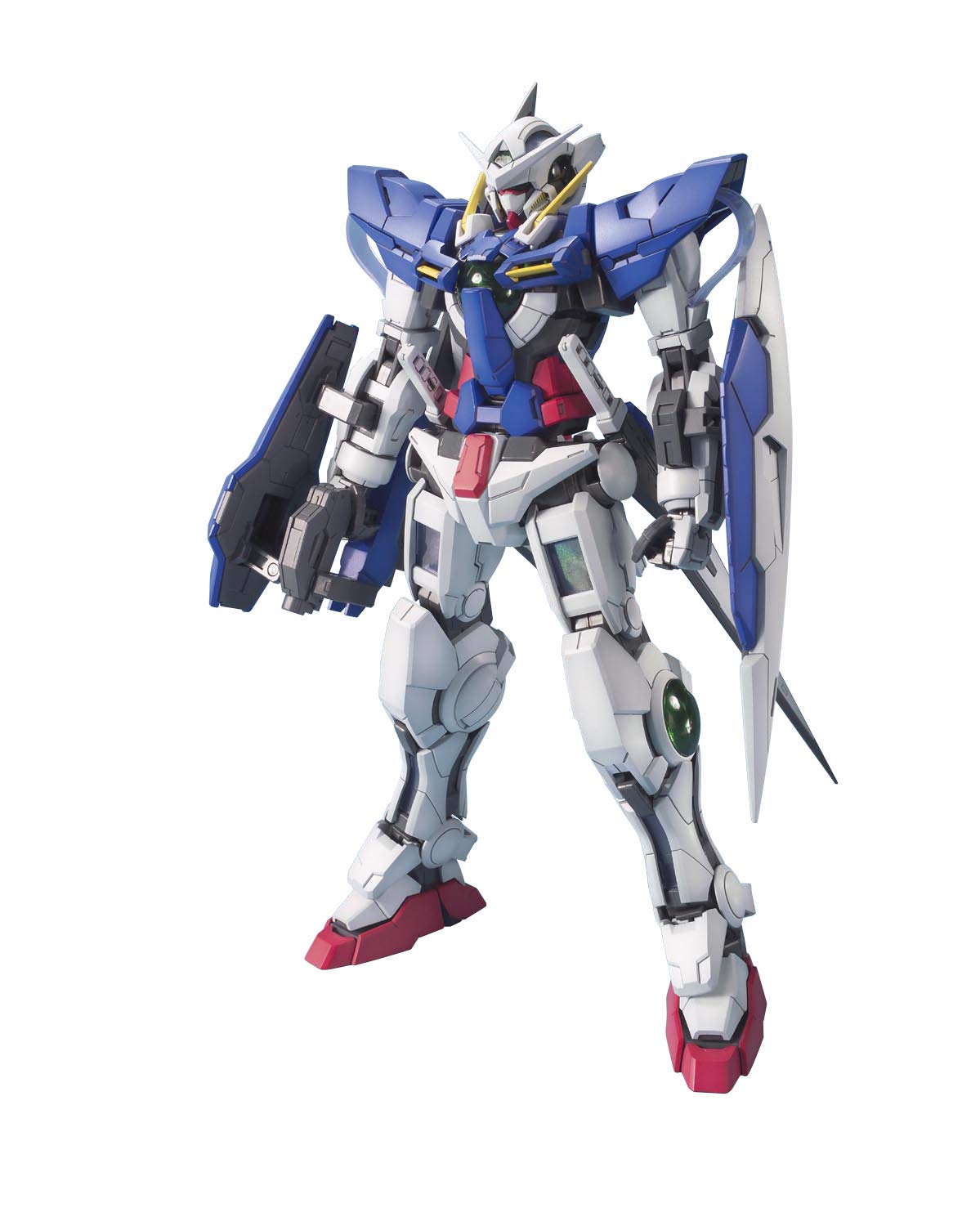 

BANDAI SPIRITS MG Мобильный доспех Гандам 00 Гандам Эксия Масштабная пластиковая модель 1/100 Предварительно окрашенная