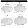 Barbecue Rack Multipurpose Round Stainless Steel Crossing Wire Steaming Cooling Barbecue Rack/Carbon Baking Net/Grill/Pan