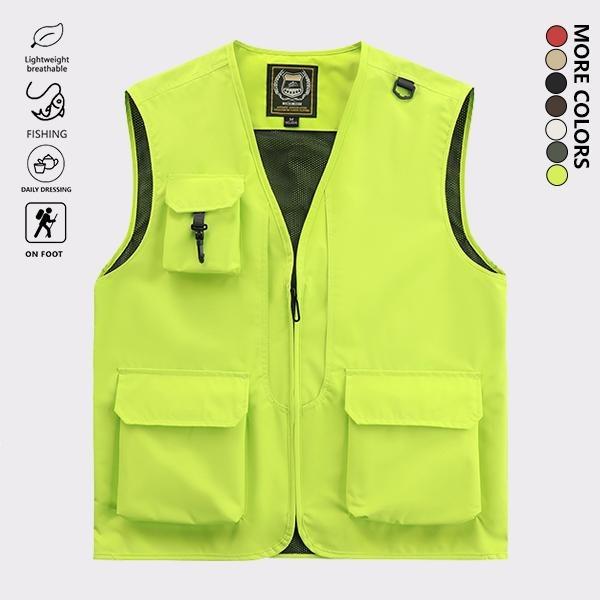 E 74716 Multi Pocket Mesh Vest