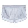 Men's Solid Color Ruffled Briefs Sexy Front Slit Briefs Thin Fashion Breathable Intimate Underwear