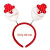 Christmas Hair Clip & Headband Set: Snowman Ornament, Bow, Hat - Perfect Holiday Accessories for Kids