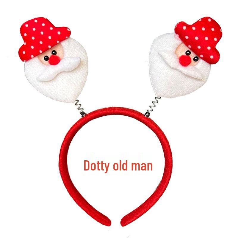 Christmas Hair Clip & Headband Set: Snowman Ornament, Bow, Hat - Perfect Holiday Accessories for Kids
