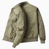 Men's Jacket Spring and Autumn Pilot Loose Casual Large Size Baseball Collar American Casual Men's Jacket