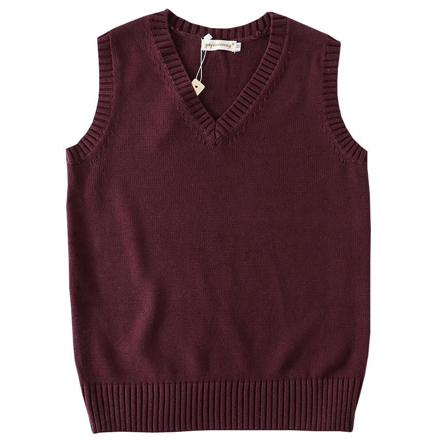 British College Style JK Uniform Vest, Japanese-Inspired Sweater