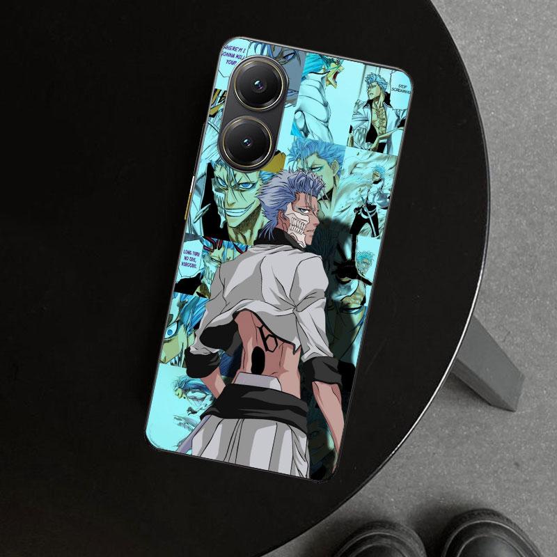 Grimmjow 6 Bleach Phone Case Cover for Xiaomi Poco X6 X5 X7 Pro F7 Ultra Redmi 15C 15 13C 13 12C 12 10C 10 10A 9C 9A 9T 9 Coque
