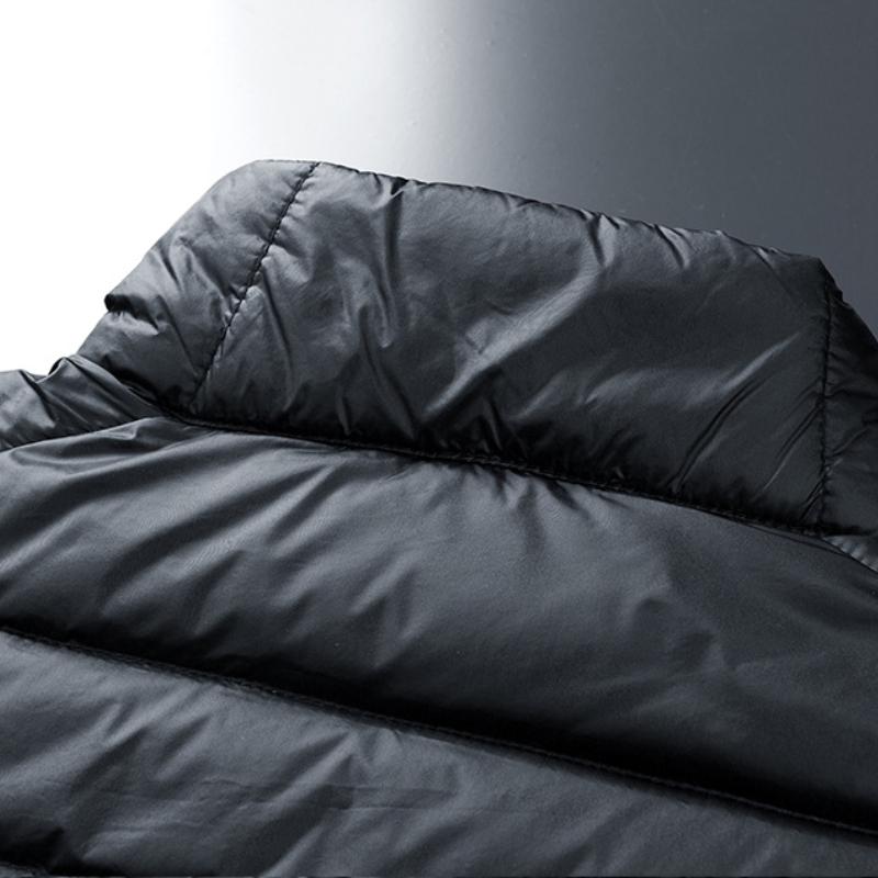 Autumn and Winter Light Down Jacket Men's White Duck Down Down Vest Casual Shoulders Undershirt