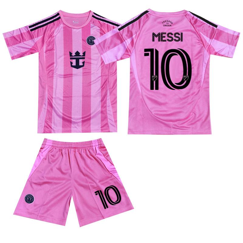 2025-26 Inter Miami pink home kit #10 Messi #9 Suárez Football Jerseys 20