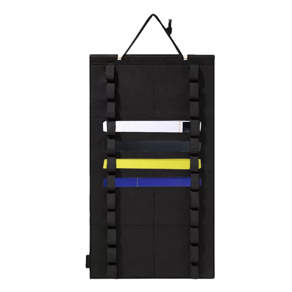 Karate Belt Holder Martial Arts Wall Mounted Display Rack No Assembly Taekwondo Wall Mounted Karate Belt Display Rack Martial