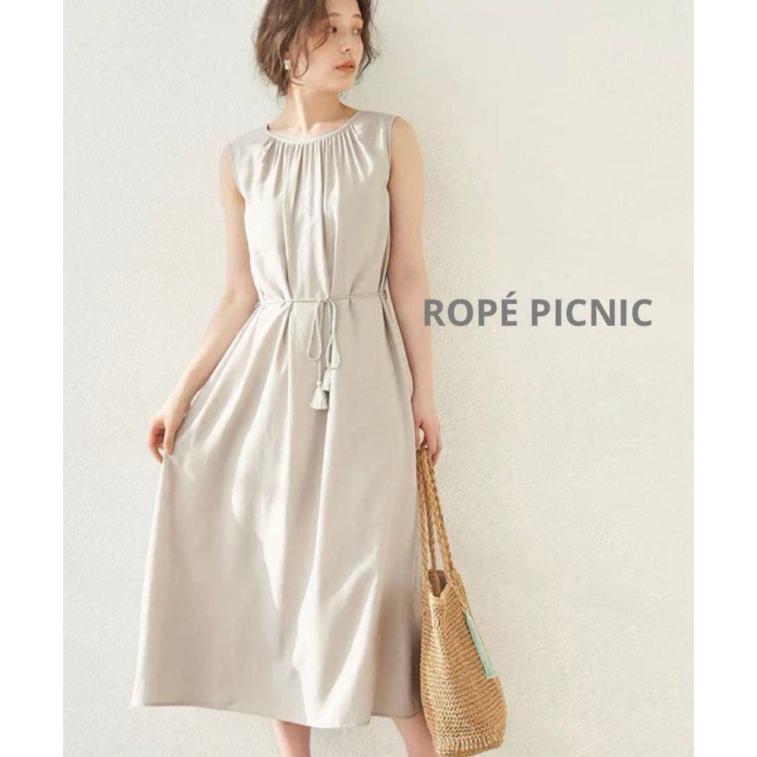 ROPE PICNIC Gauze style dress 38 M