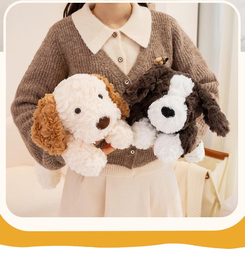 Lying Lazy Dog Plush Toy - Cute & Trendy Comfort Gift for Kids