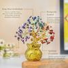 7 Chakra Feng Shui Tree of Life – Healing Crystal Bonsai – Ideal Gift for Home & Office Décor