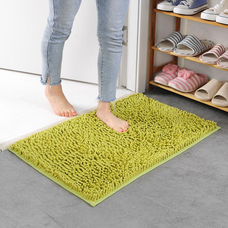 Hot-Selling Chenille Absorbent Anti-Slip Mat for Bedroom, Entrance, Bathroom & Bathtub