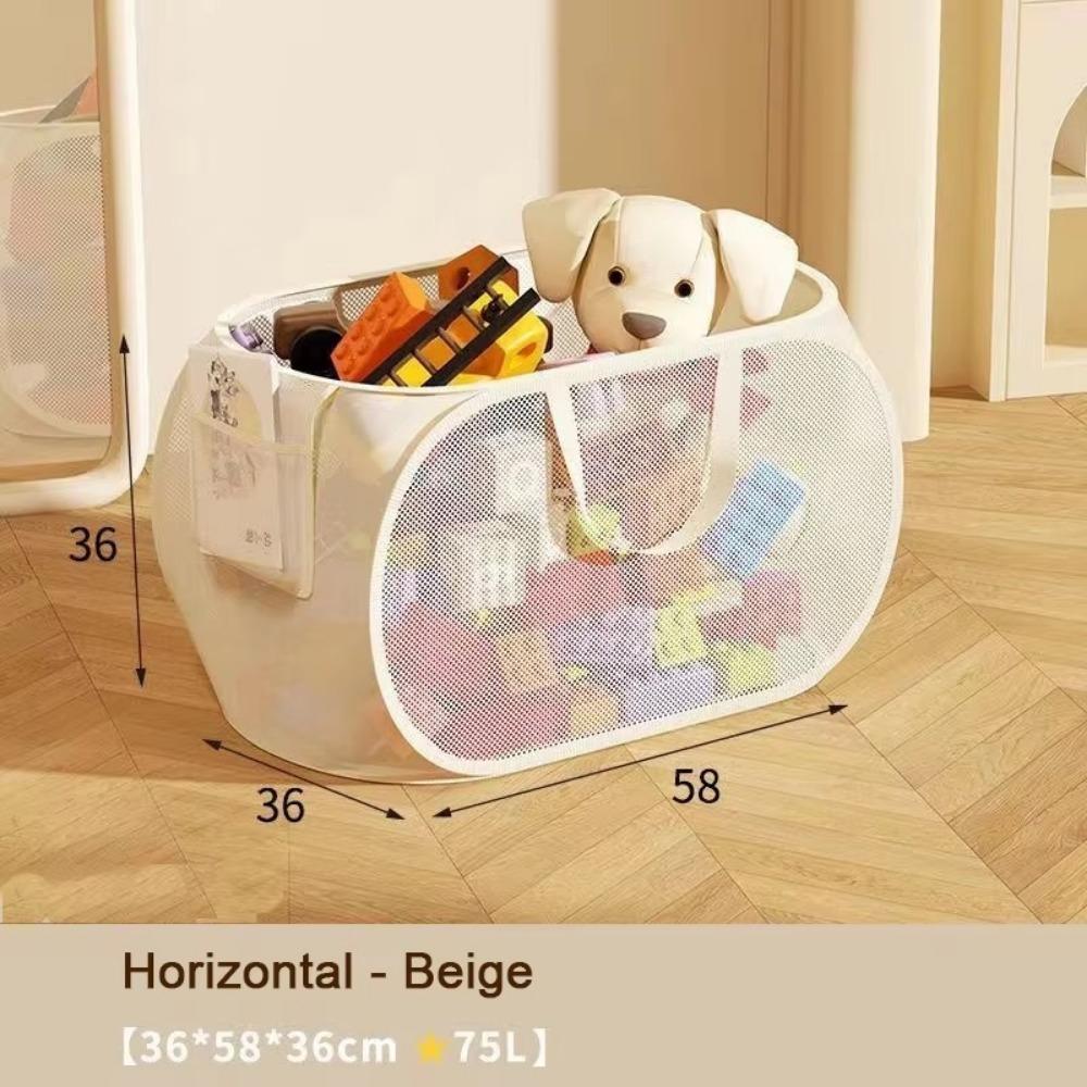 Multifunctional Storage Bag Handheld Laundry Basket Portable Storage Basket  For Children Toys