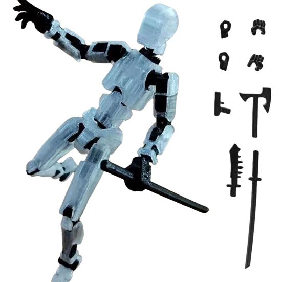 

Многосуставная подвижная модель робота Joint Man, гибкая художественная фигурка для украшения дома