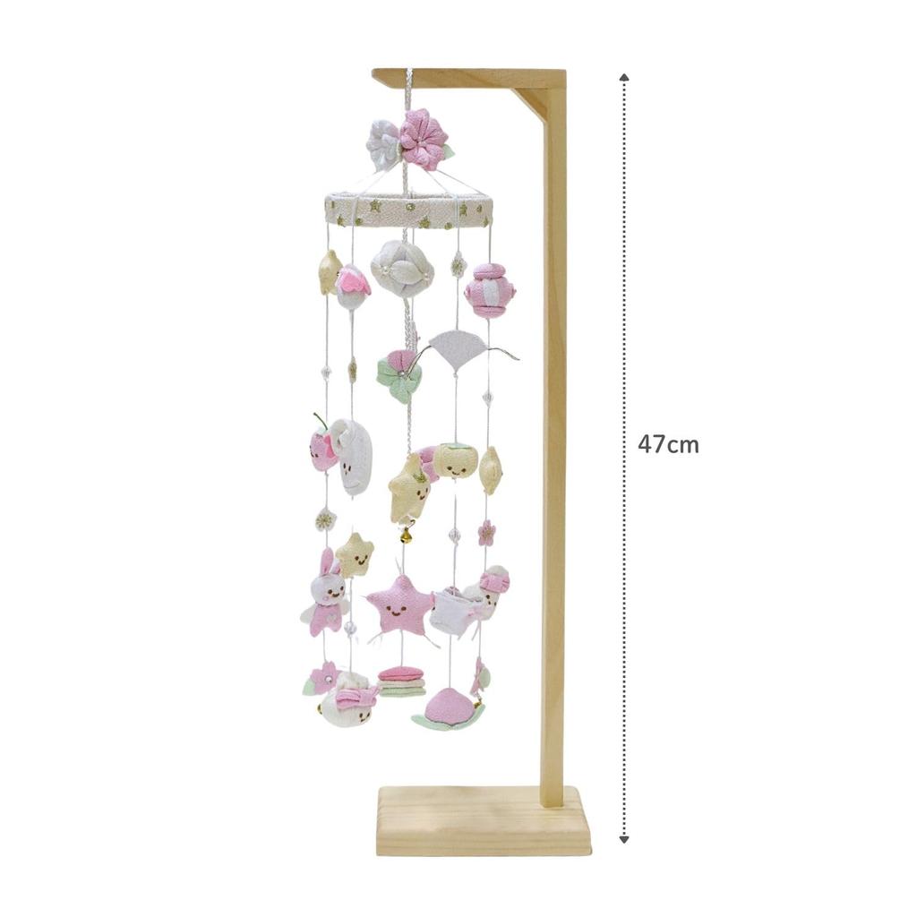 NICOTTO Hängende Hina Extra Natürliche Holzmaserung 48cm Puppen, Klein, Ständer, Ca.