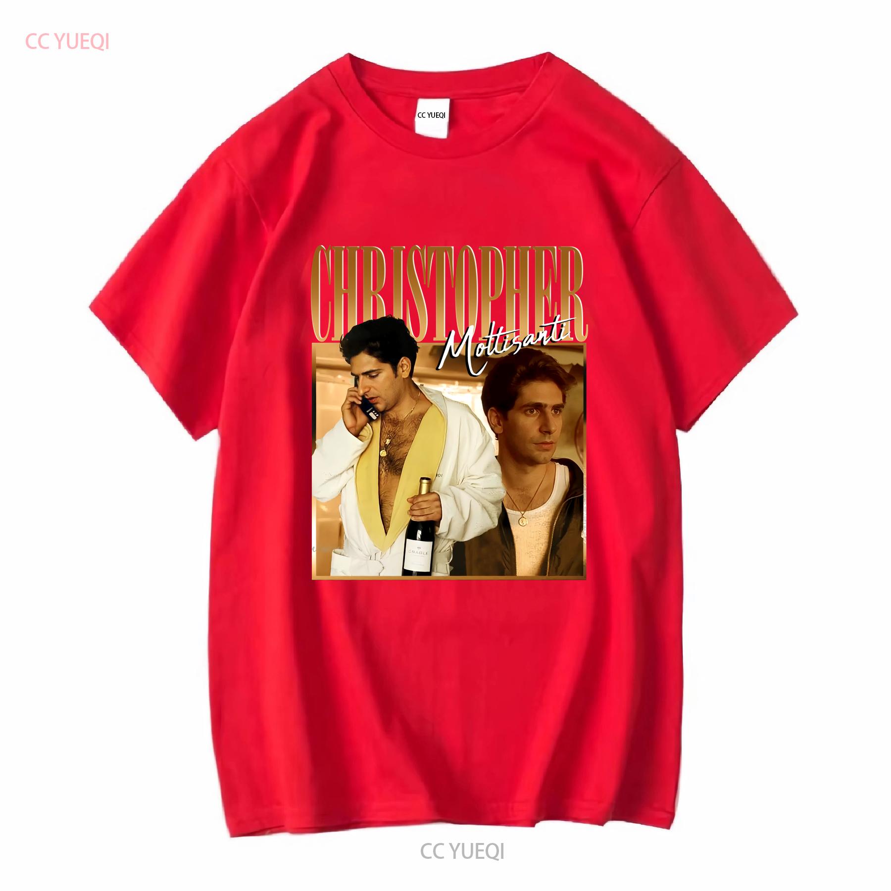 Retro Christopher Moltisanti T Shirt Vintage Style Sopranos Movie Charaters SweaT Homage long or short sleeves vintage Washed S