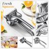 Stainless Manual Juicer, Hand Press Lemon Juicer for Orange , Easy Clean