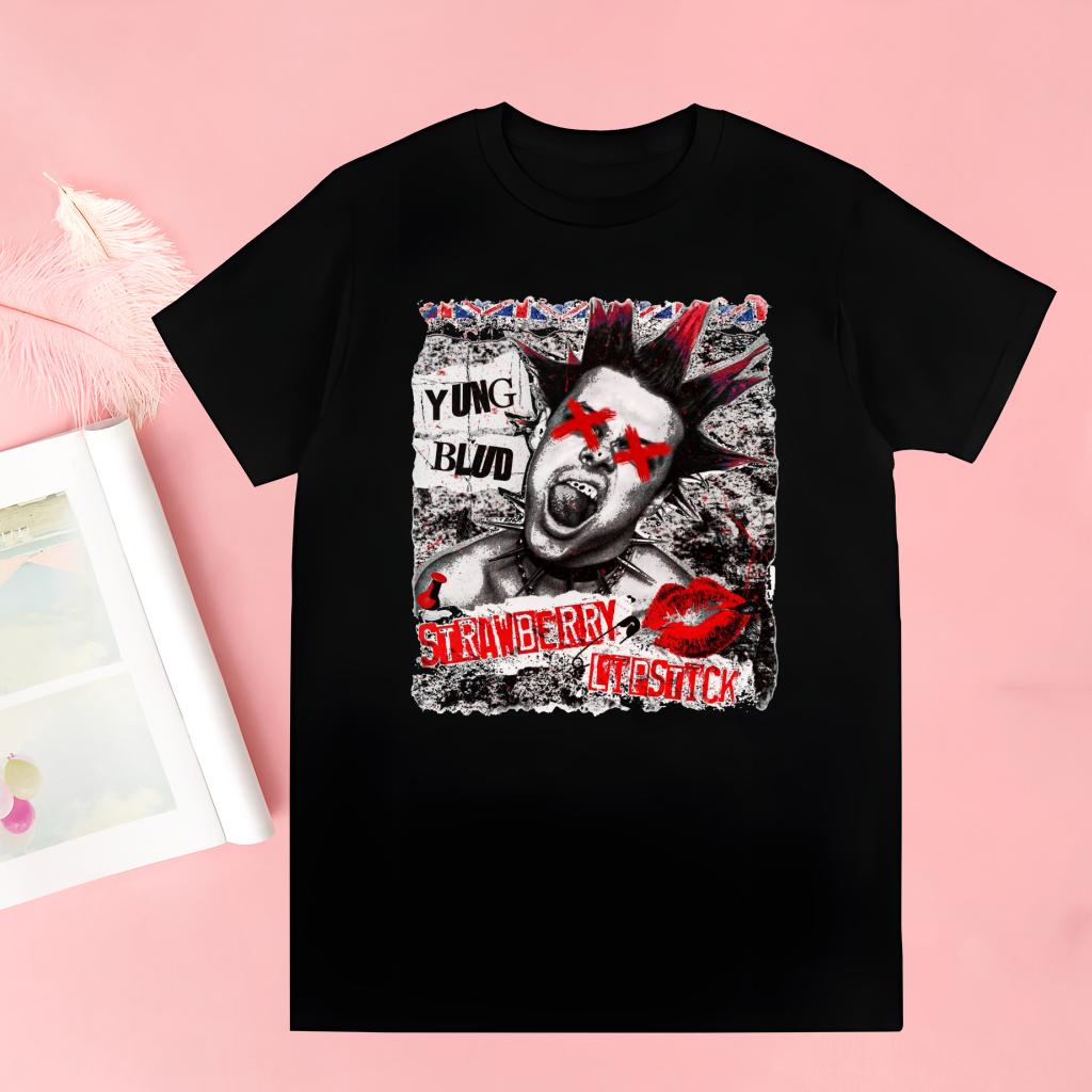 yungblud Harajuku Man T Shirts Tees Shirt Tops Design Short-Sleeved Aesthetic Anime T Shirt