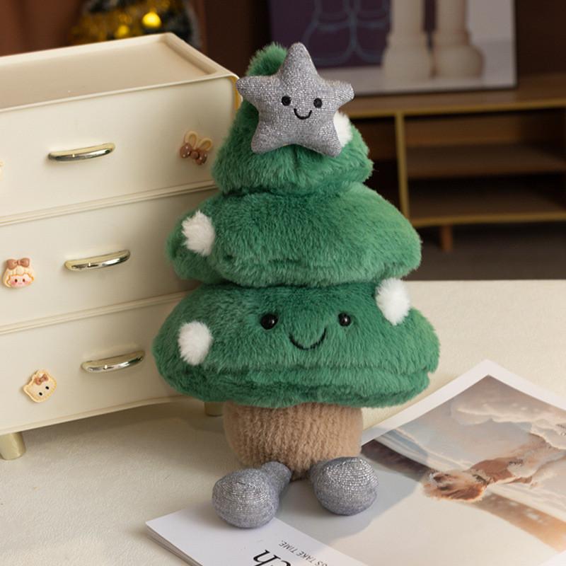Jc Christmas Tree Rabbit Star Snowball Plush Doll For Holiday Gift Giving