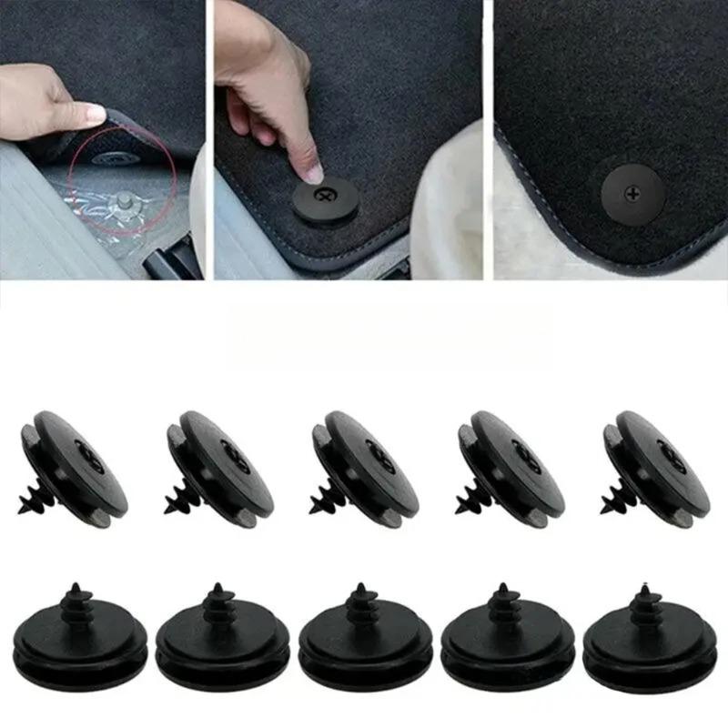10/20/1 Stück Auto Befestigungselement Fußmatten Schnalle Rutschfestes Pad Befestigungsclips Rutschfeste Teppich Fixierklemme Zubehör Auto Clip Teile