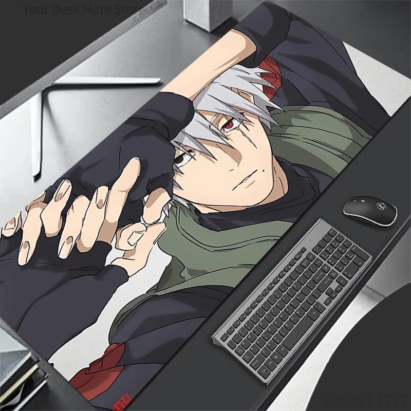 Mouse Pad naruto Kakashi Hatake Computer Keyboard Pad Carpet Mini Pc Large Gaming Accessories Mousepad XXL Gamer Desk Mat Table
