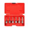For Impact Wedge 6PCS Broken Screw Extractor Set for Nuts Bolts Remover with Sizes 2 3 4 6 8 10mm Metal for Automotive Repairs