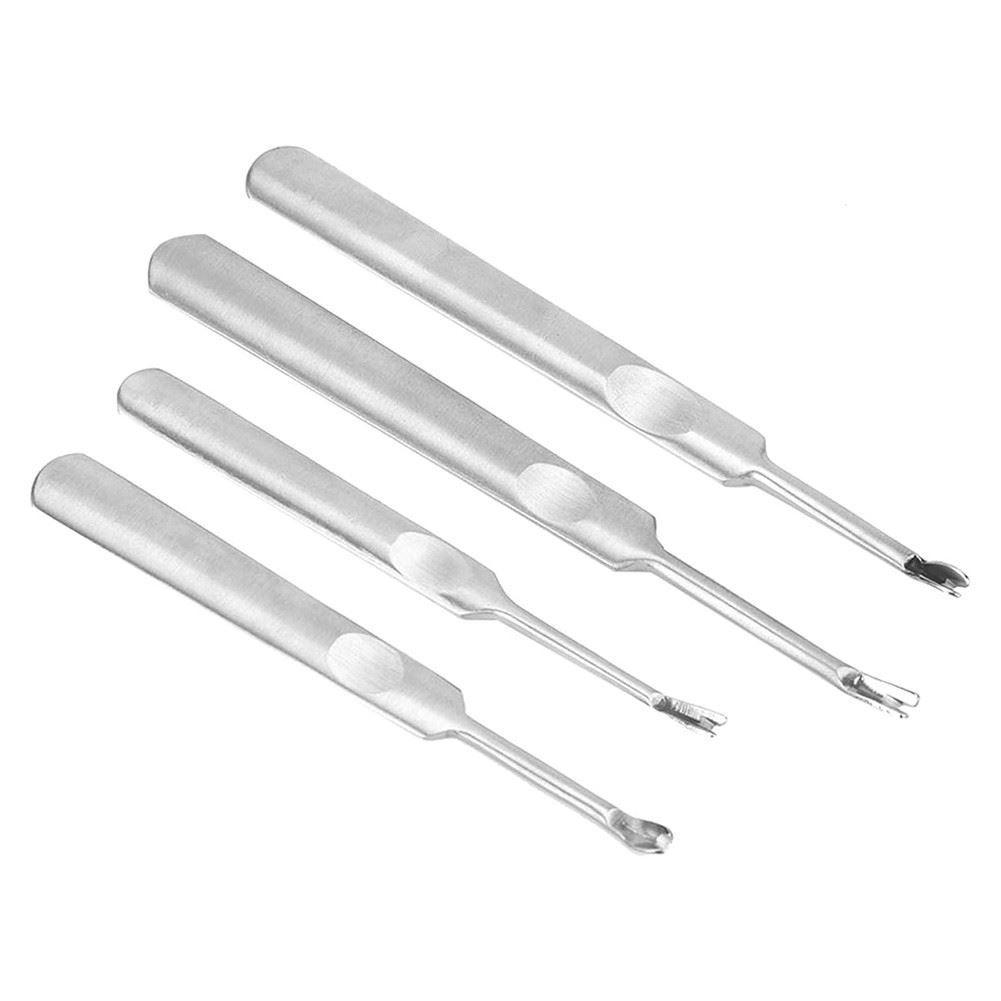 DIY Leather Craft Tools Leather Groover 4Pcs Leather Carving Tool Leather