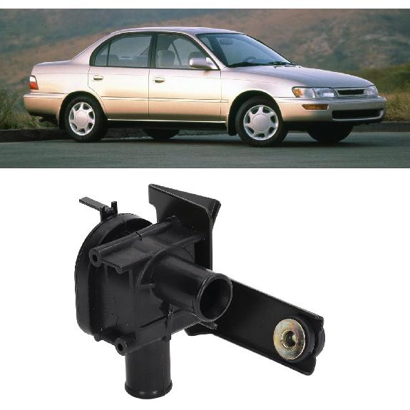 Heater Control Valve 8724012260 Car Heater Water Valve Automotive Heating Water Valve Car Heater Control Valve Replacement for 1993 ‑ 1997