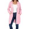 Women's Fashion Raglan Sleeve Long-Sleeve Casual Jacket With Zipper Hoodie