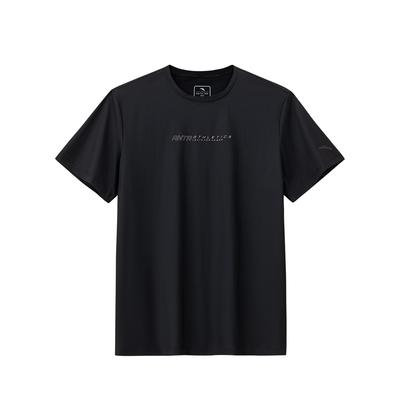 Plain Simple Casual Versatile Short Sleeve Comfortable T-Shirt Men Tops Black 152537107-3