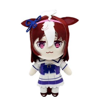 Kawaii Uma Musume Plush Toy Tokai Teio Anime Pretty Derby Character Toys Agnes Tachyon Tokai Teio Character Doll Birthday Gift
