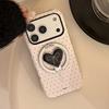 Pearl Bow Is Suitable for Apple 16 Mobile Phone Case IPhone17promax Film 14 Korean 11 Magnetic Bracket