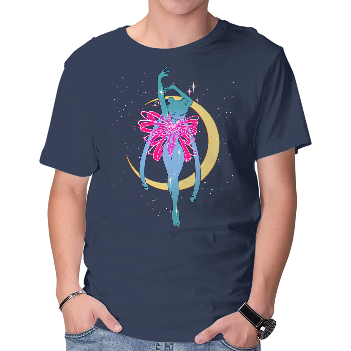 Unisex Crew Neck T-Shirt Get Ready Sailor! Graphic Short Sleeve Casual Tee XXXXL