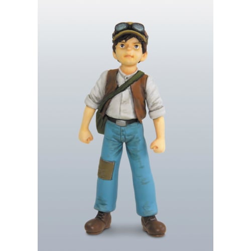 Fine Molds Laputa: Castle in the Sky Robot Soldier (Battle Version) 1/20 Scale (Includes Same-Scale Pazu Unpainted Figure) Plastic Model FG4