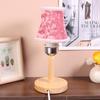 1Pc Retro Lampshade Fabric Solid Color Chandelier Cloth Lampshade Wall Lamp Candle Chandelier Cover Enclosure Accessories