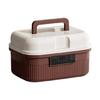 Private Document Storage Box With Combination Lock Water Resistant Construction Travel Ready ABS Durable Housing