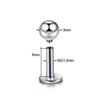 1PC G23 Titanium Labret Piercing Ear Cartilage Earrings Moon Heart Cross Tragus Stud Helix Piercing Punk Body Jewelry