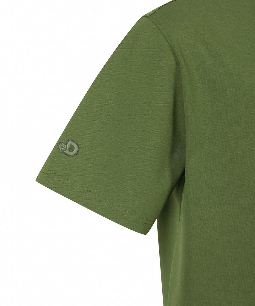 DISCOVERY EXPEDITION Men'S Freshvent Knit Training Pocket Short Sleeve T-Shirt (Khaki)