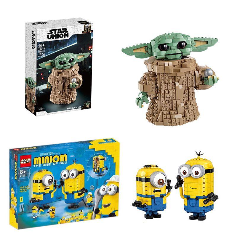 The Wars Star Child Baby Yoda Minions Building Block Children Toys Educational
