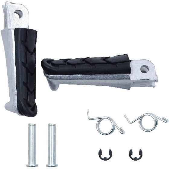 

AHL Front Foot Pegs Pedals Footrests Compatible with Honda CBR900 RR 1993-1999/NC700 NC700X DCT 2012-2017/NC750 NC750X NC750XD 2018-2019/RC51