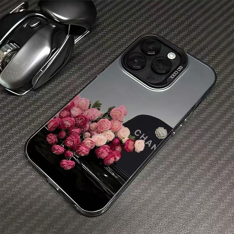 Creative Summer Rose Phone Case for iPhone 17, 15 Pro, 16 Pro Max, 14, and 13 iPhone 13