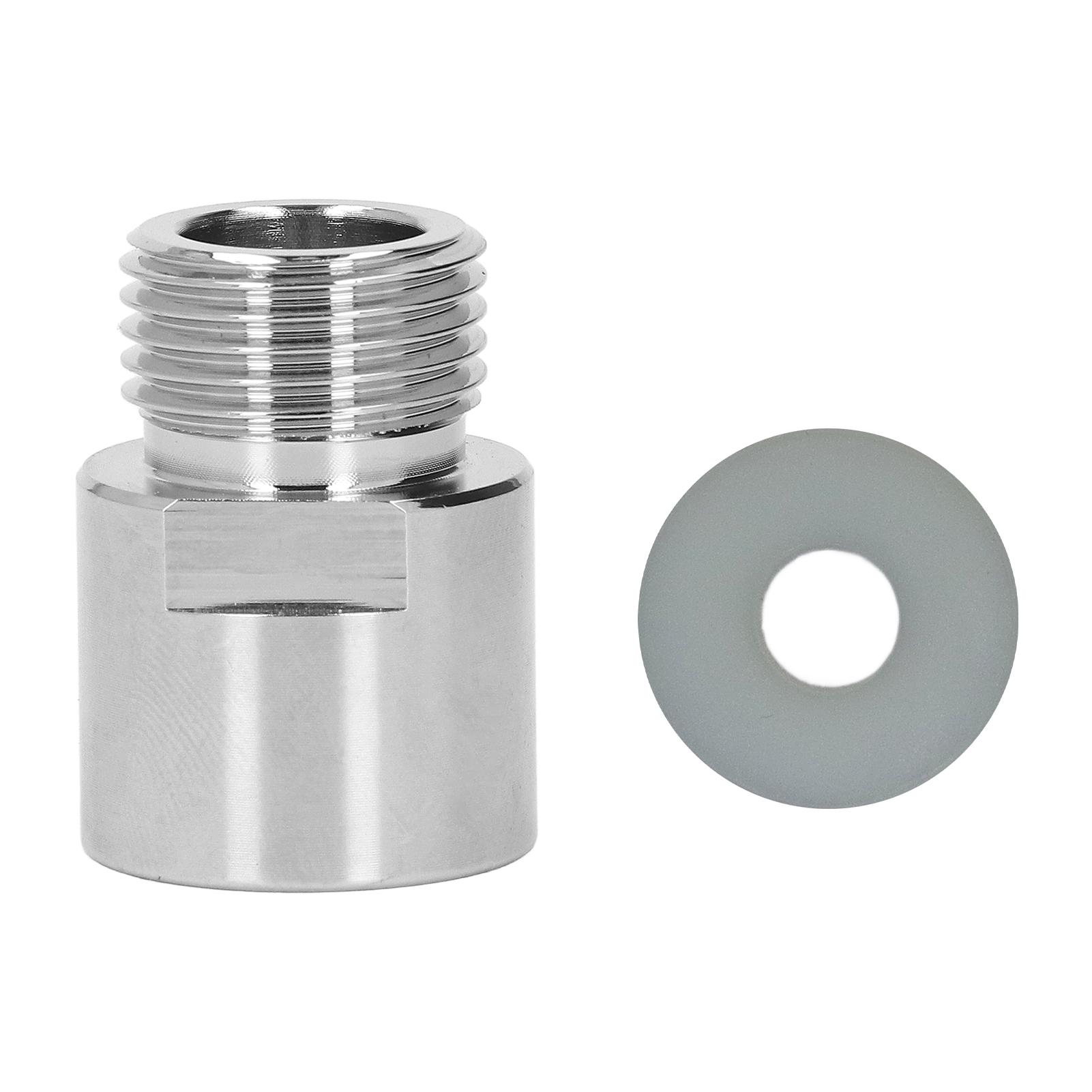 

Soda Cylinder Adapter Metal CO2 Female Thread TR214 to Male Thread CGA320 Conversion Kit