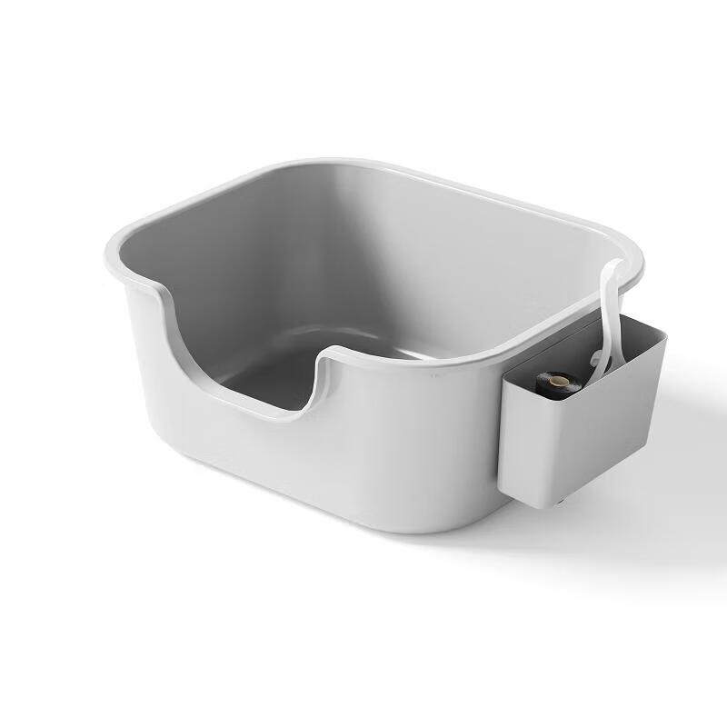 

JINGRUIXIANG Large Semi-Enclosed Cat Litter Box