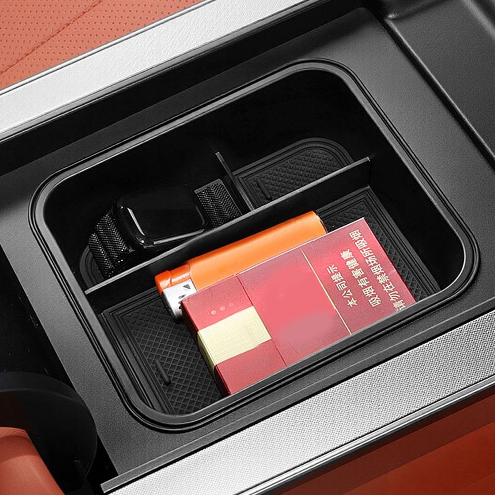 Für BYD Yuan Up EV 2025 2025 Armlehnen-Aufbewahrungsbox Tablett Mittelkonsolen-Organizer Behälter Halter Auto-Innenzubehör
